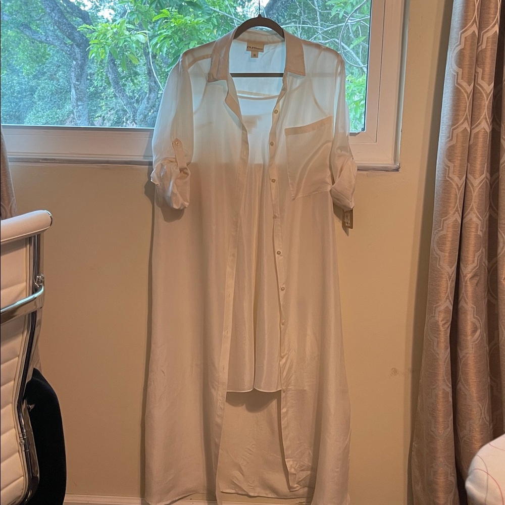 Elegant White Maxi Dress